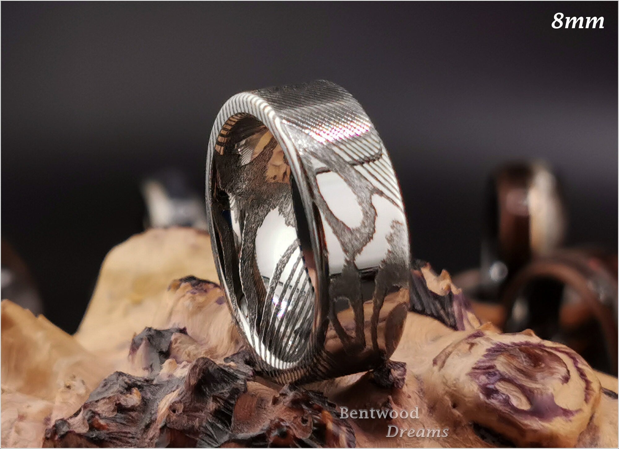 Damascus Steel Ring